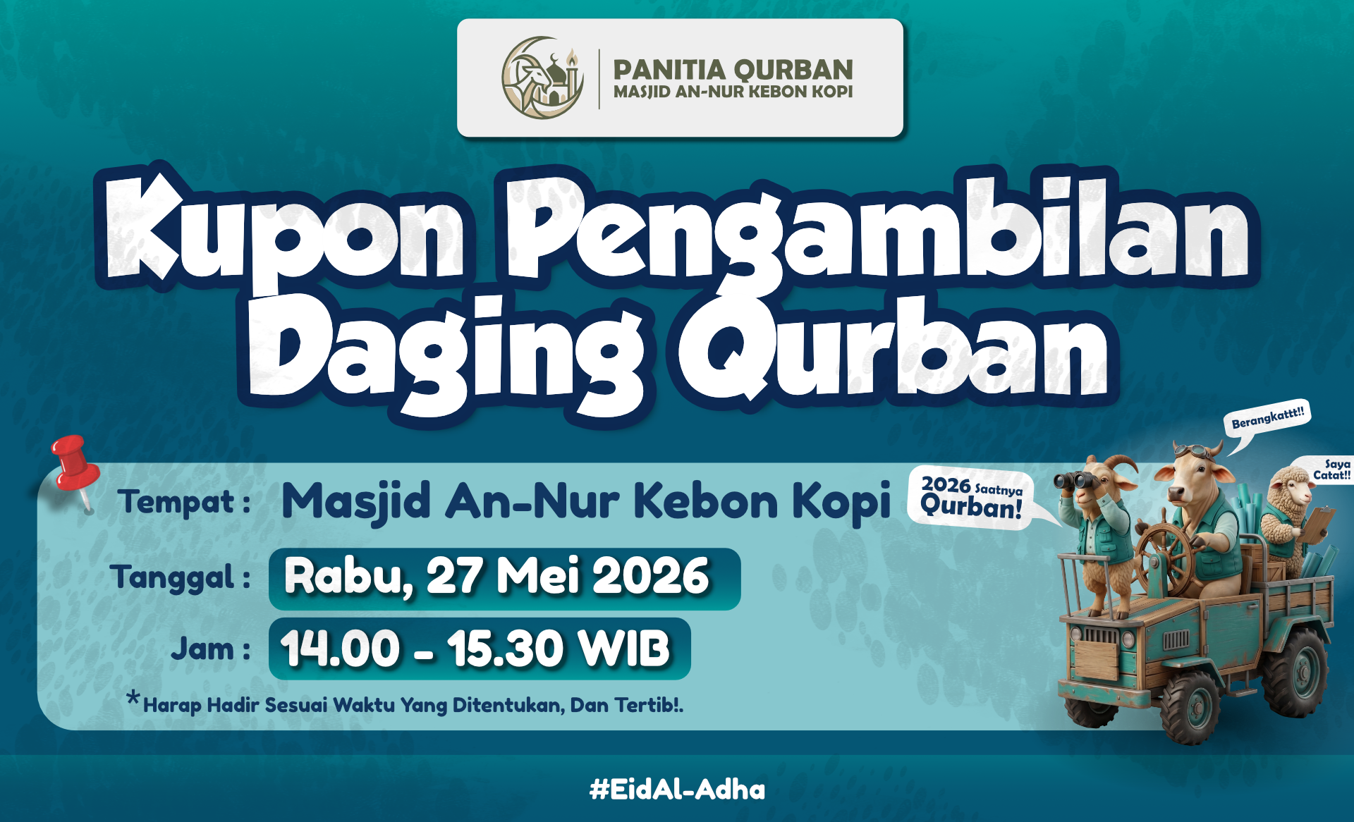 Desain Kupon Qurban